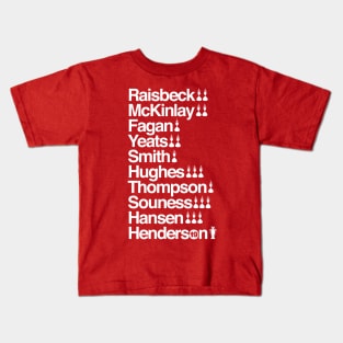 Captains of the Title Winners LFC Kids T-Shirt